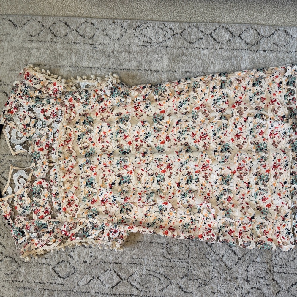 Tularosa Multicolor Lace Dress